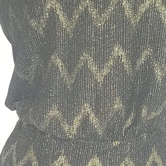 ONLY by Silver Icing, M, black with gold cocktail dress, NWT. - Picture 7 of 7